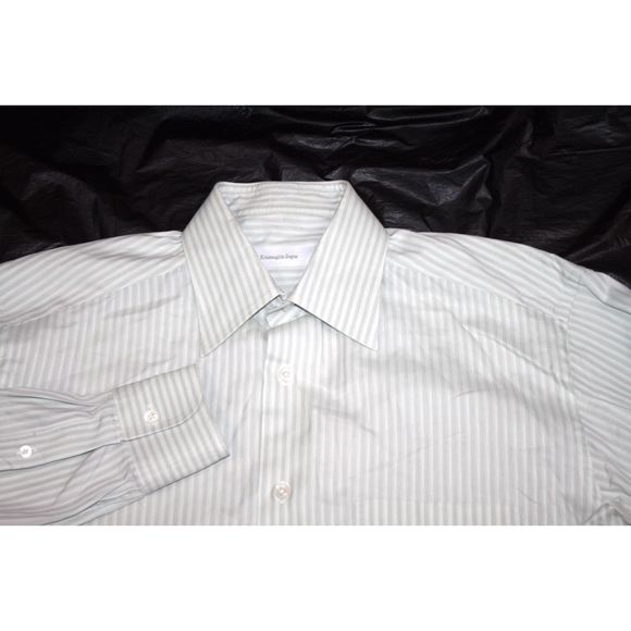 Ermenegildo Zegna Long Sleeve Button Front Shirt - Picture 2 of 7